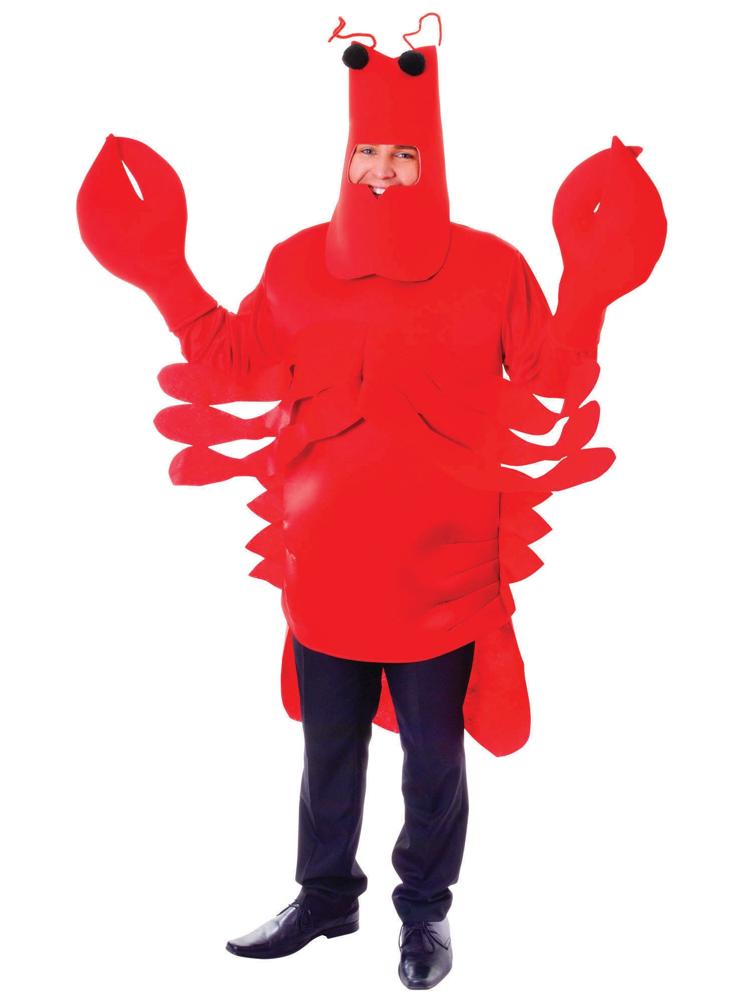 Lobster, Multi, Generic, Adult Costume, Standard, Front