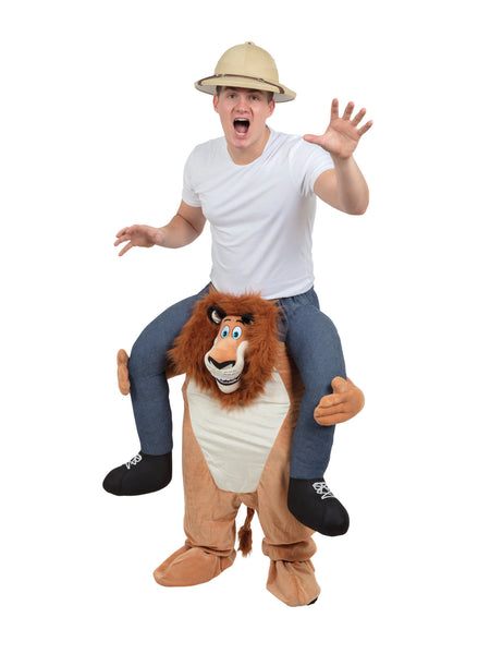 Adult Lion Piggyback Costume