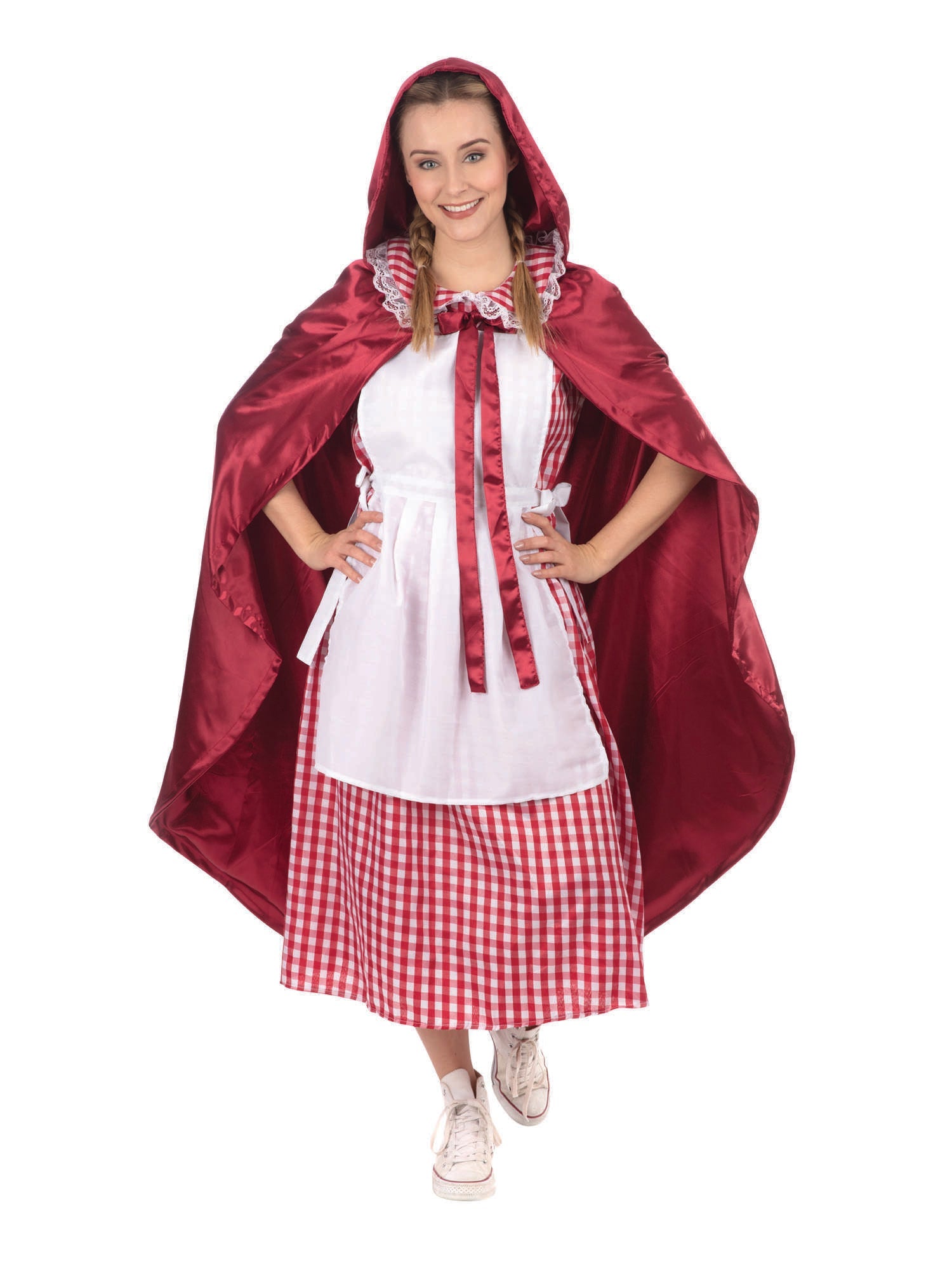 Adult Classic Red Riding Hood Costume Bundle