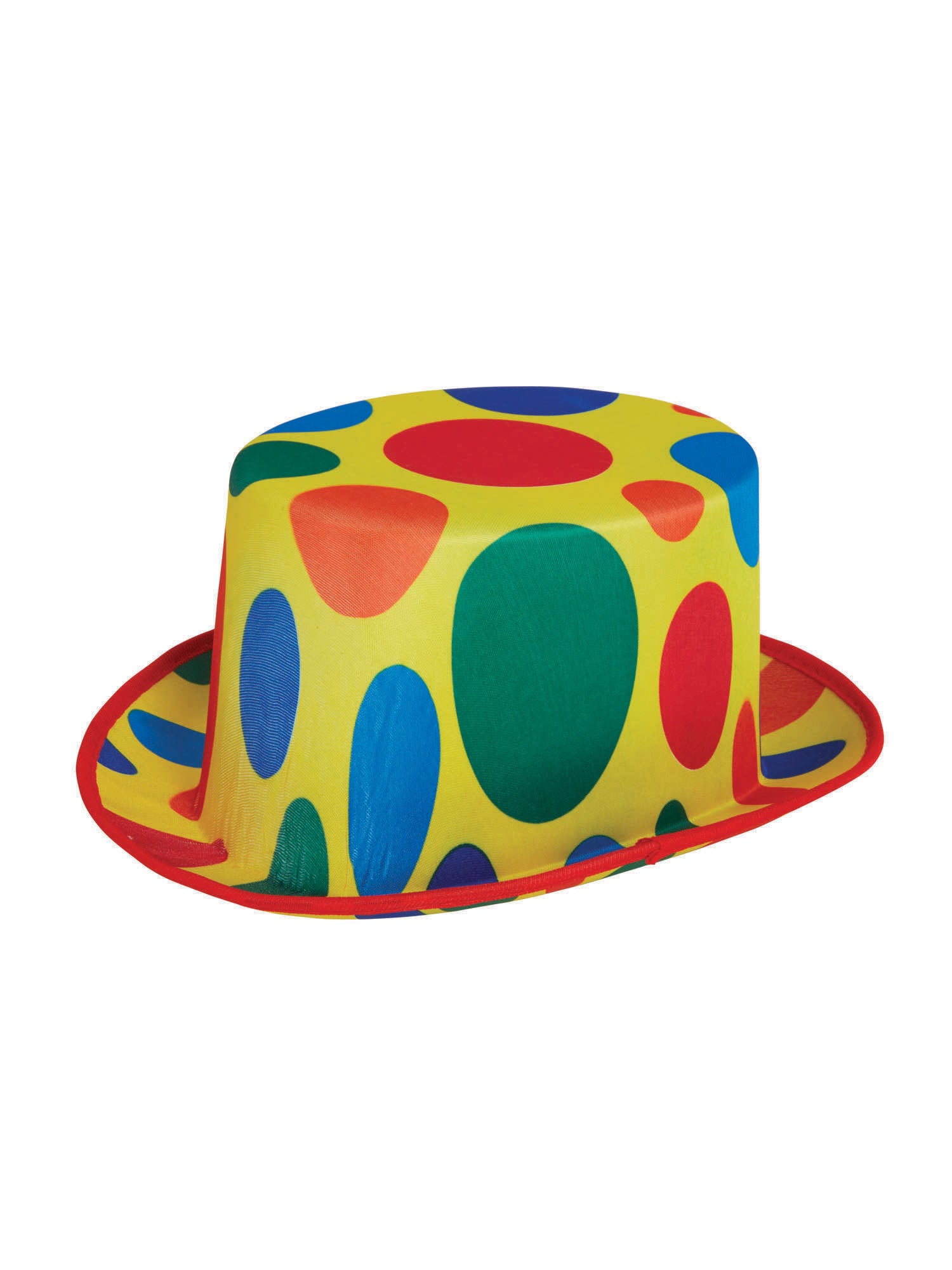 Clown, Multi, Generic, Hat, One Size, Front