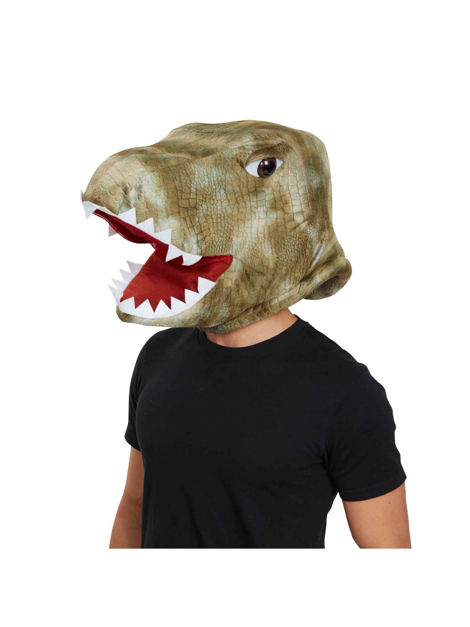 Dinosaur, Multi, Generic, Mask, One Size, Back