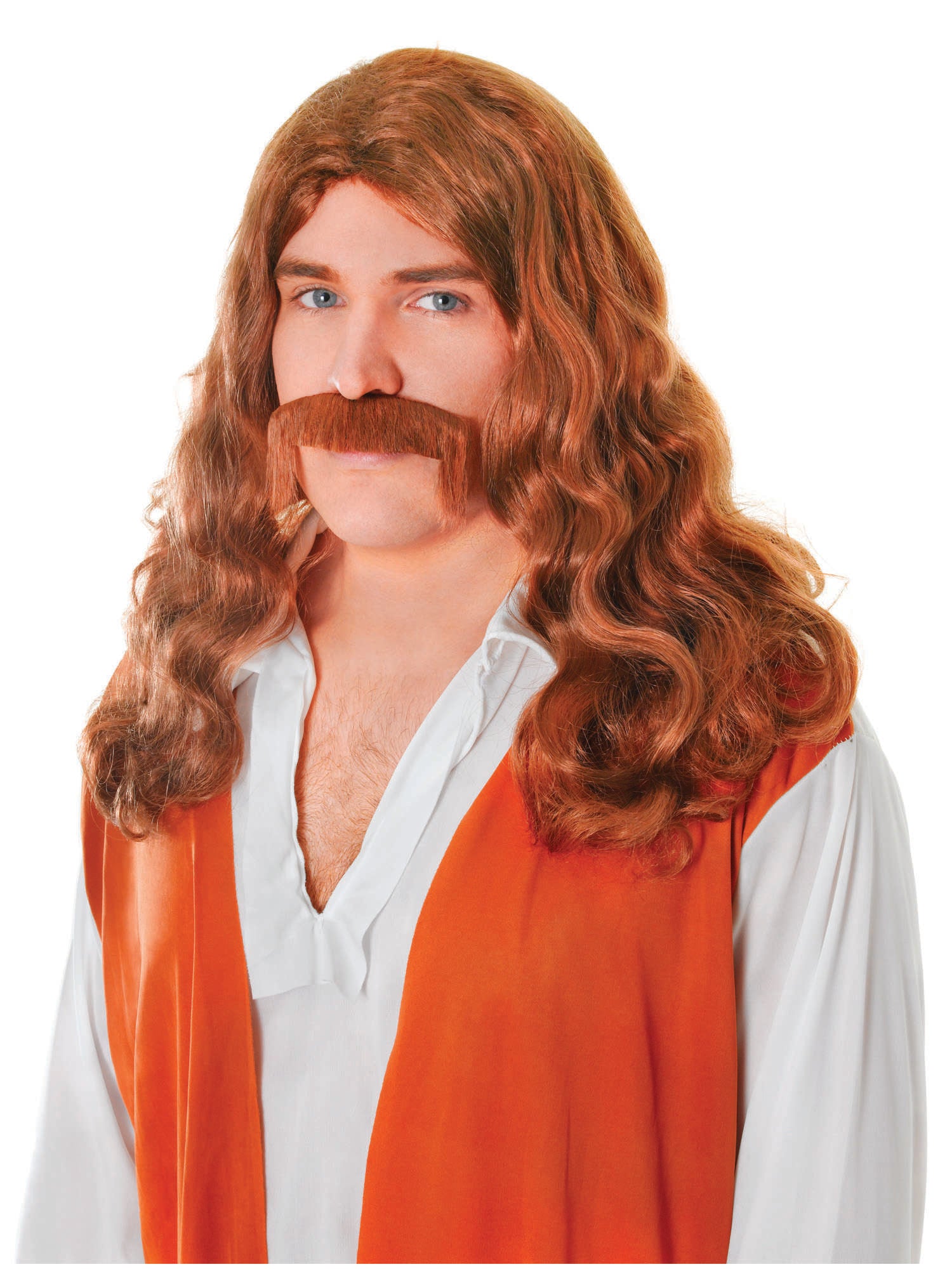 Hippie, Brown, Generic, Disguise Set, , Front