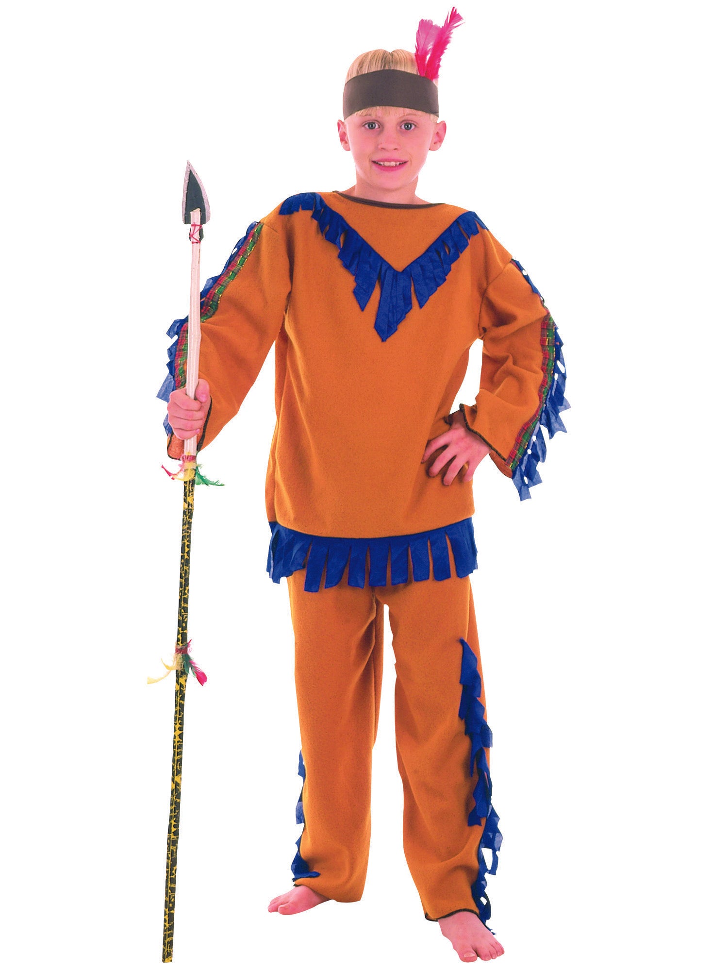 Native American, Multi, Generic, Childrens Costume, , Front