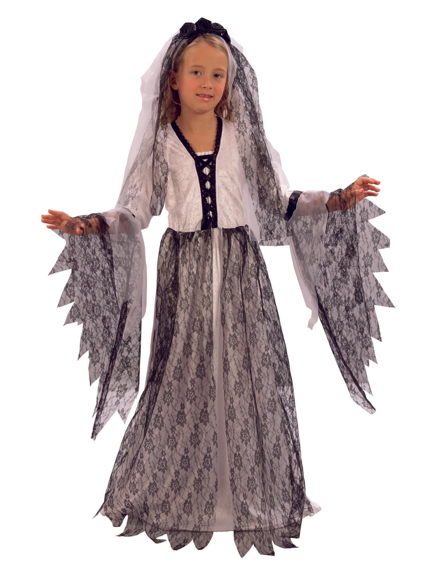 Corpse Bride, Multi, Generic, Childrens Costume, Extra Large, Front