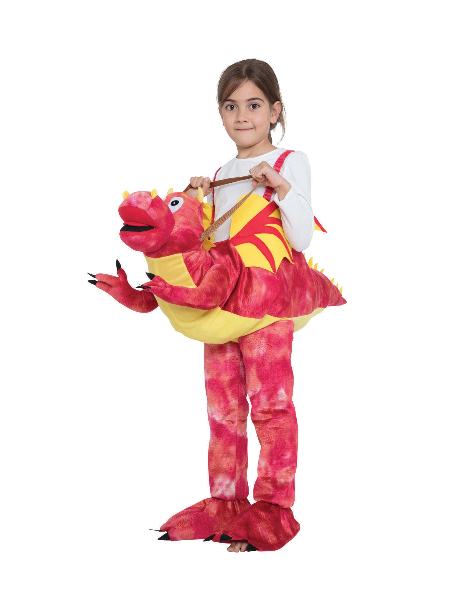 Dragon, Multi, Generic, Childrens Costume, One Size, Back