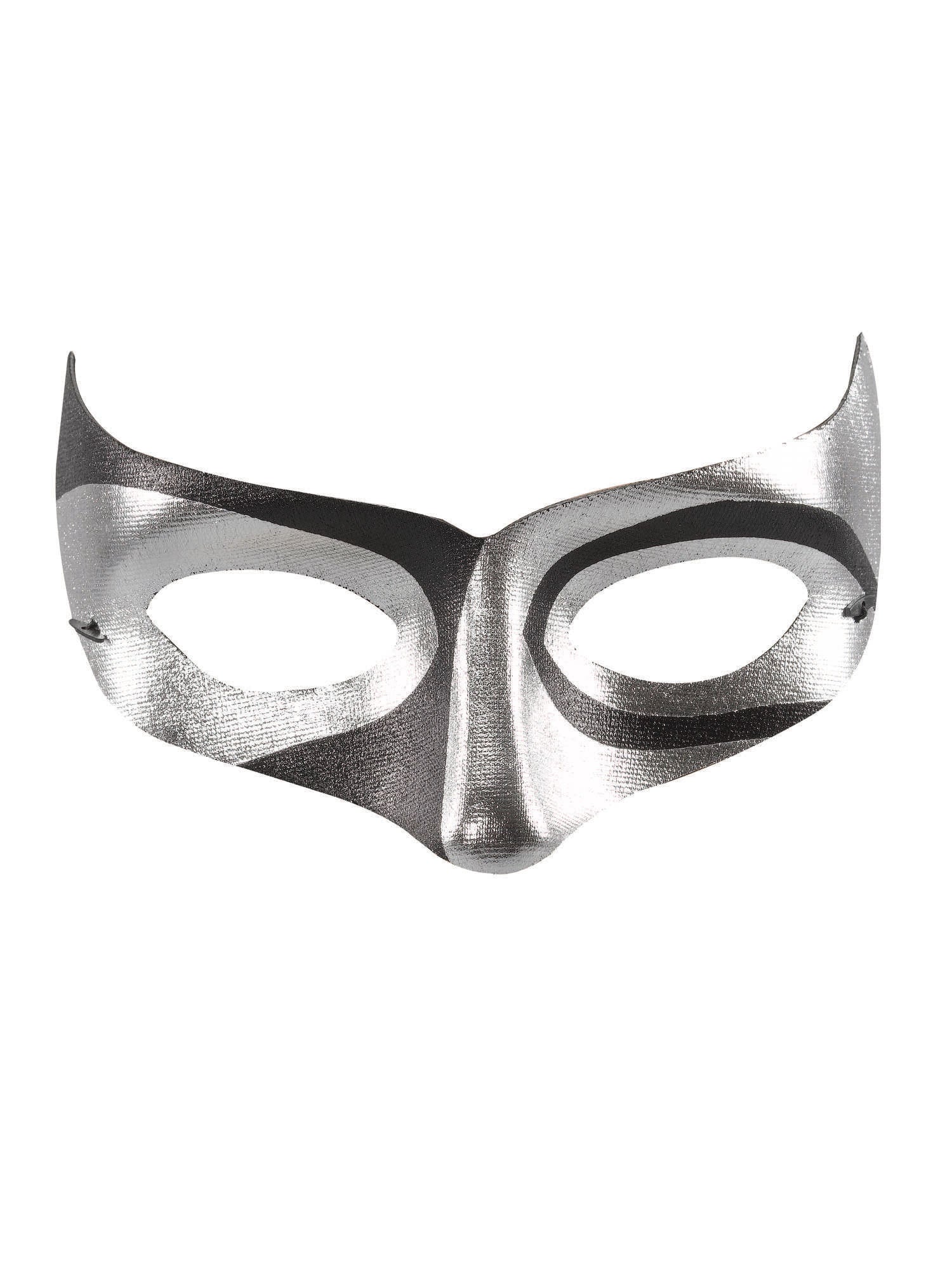 Eye-Mask, Silver and Black, Generic, Mask, , Front