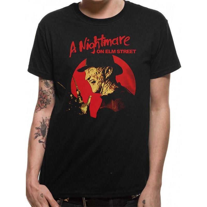 Freddy Krueger, A Nightmare On Elm Street, Black, Nightmare On Elm Street, T-Shirt, , Front
