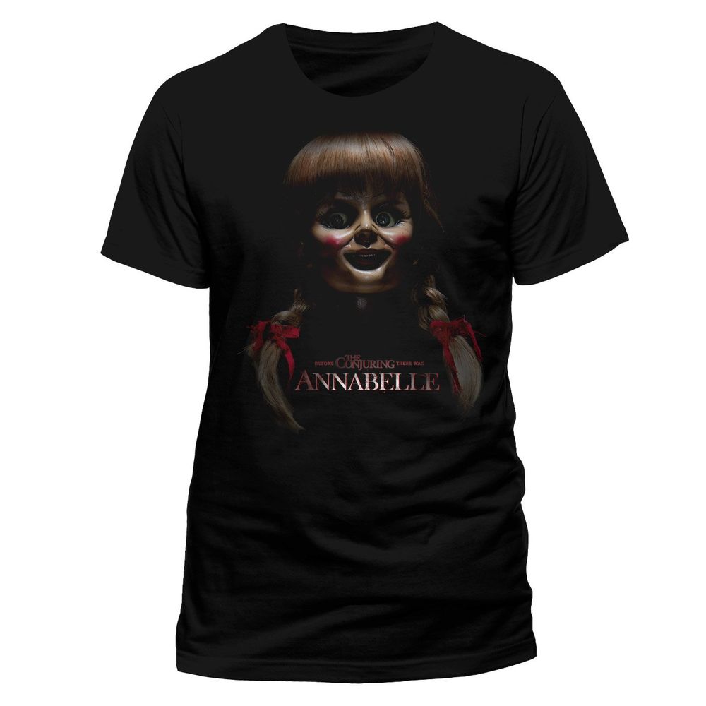 Annabelle, Black, Annabelle, T-Shirt, , Front