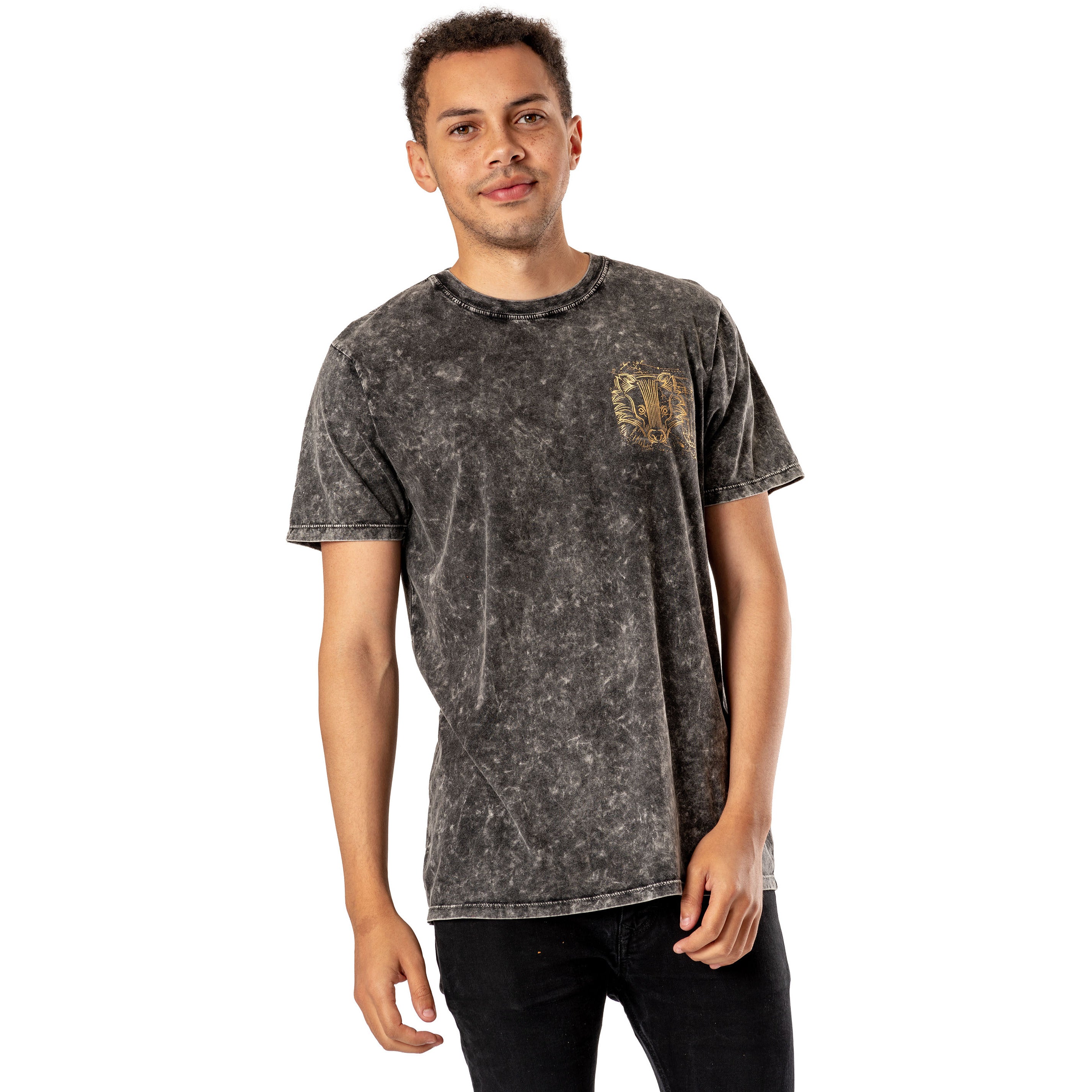 Hufflepuff Acid Wash T-Shirt